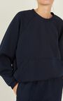 Women's sweatshirt Wizz, NAVY, hi-res-model