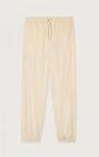 Women's trousers Ikino - WHITE PEACH - Beige - S