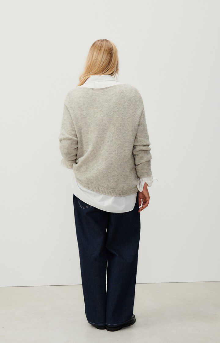 Women's jumper Cikoya - POLAR MELANGE - Grey - XS-S