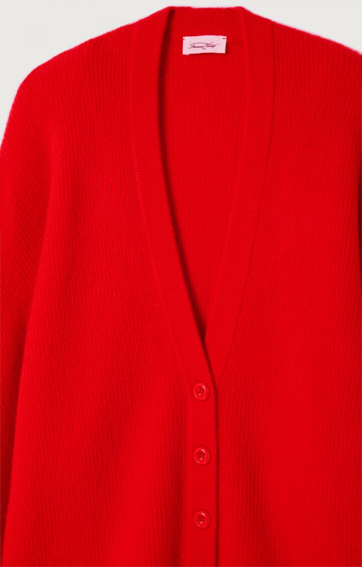 Women's cardigan Damsville, STRAWBERRY, hi-res