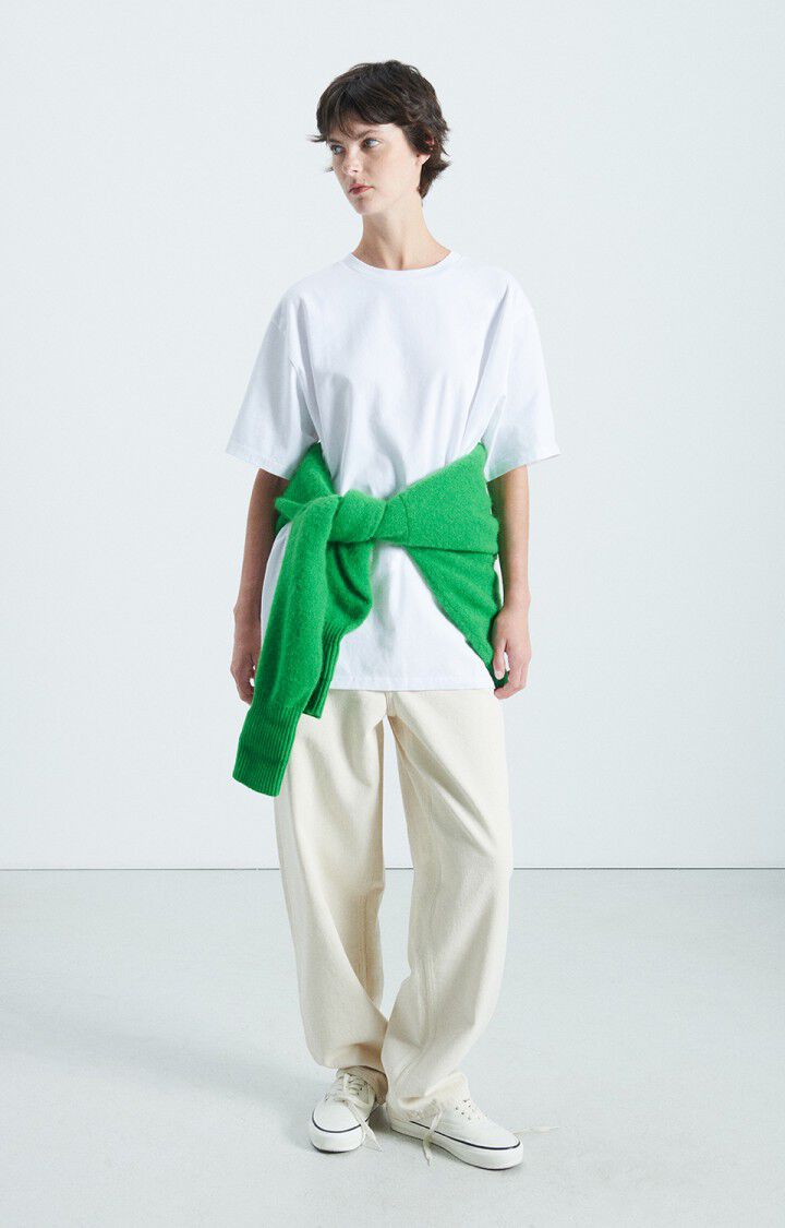 Unisex's t-shirt Fizvalley "Bonjour Forte dei Marmi", WHITE, hi-res-model