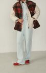 Women's jacket Geomark, KHAKI TARTAN, hi-res-model