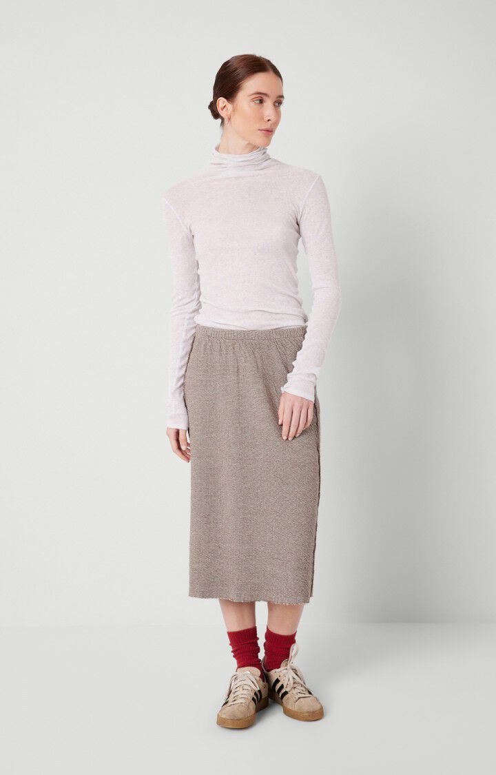Women's skirt Yatcastle, BROWN MELANGE, hi-res-model
