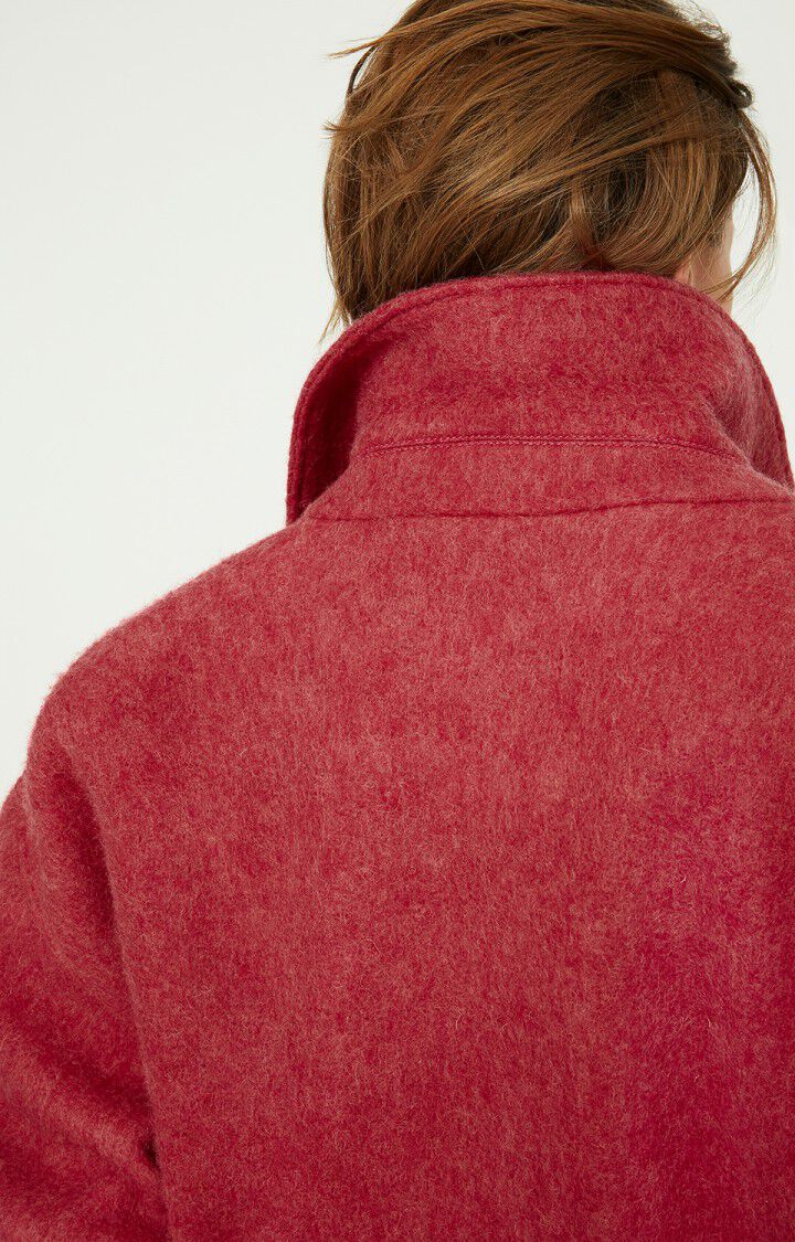 Manteau femme Zalirow - PECHE DE VIGNE - Rouge - M-L