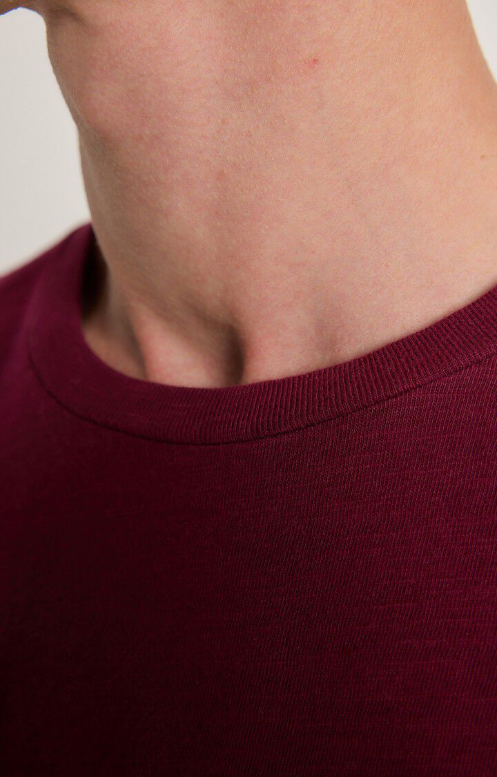 Men's t-shirt Bysapick, BURGUNDY, hi-res-model