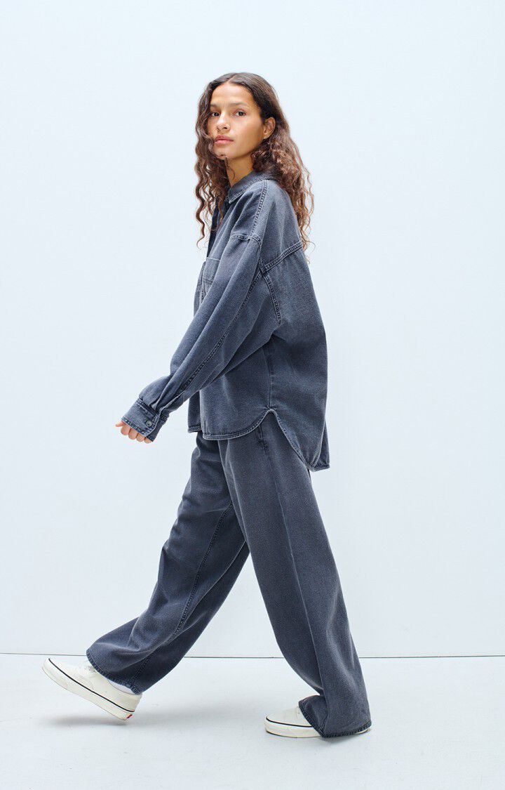 Pantalon femme Jazy, BLACK, hi-res-model