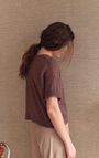 Women's jumper Bodyrow - MOTTLED HEDGEHOG - Brown - XS-S