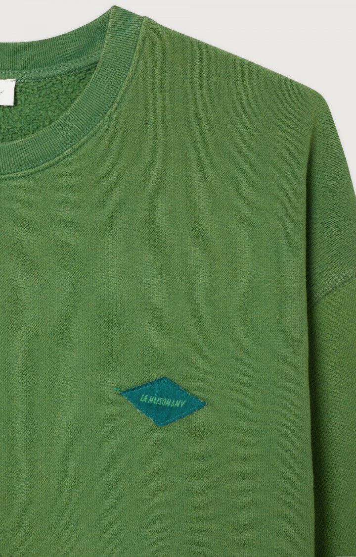 Herensweater Izubird - DILLE VINTAGE - Groen - L