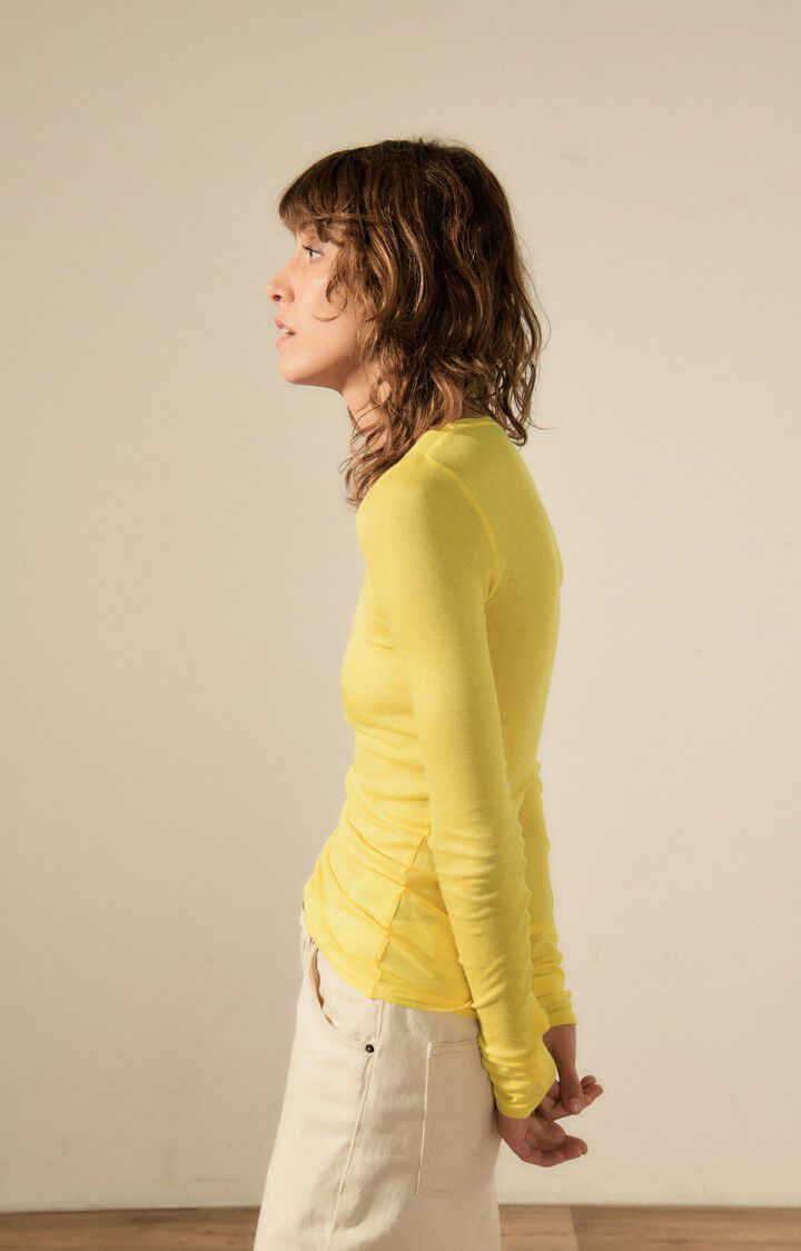 T-shirt femme Massachusetts, BRIOCHE VINTAGE, hi-res-model