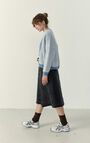 Women's cardigan Vitow, BLEU ET BLANC CHINE, hi-res-model