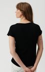 Camiseta mujer Sonoma, NEGRO, hi-res-model