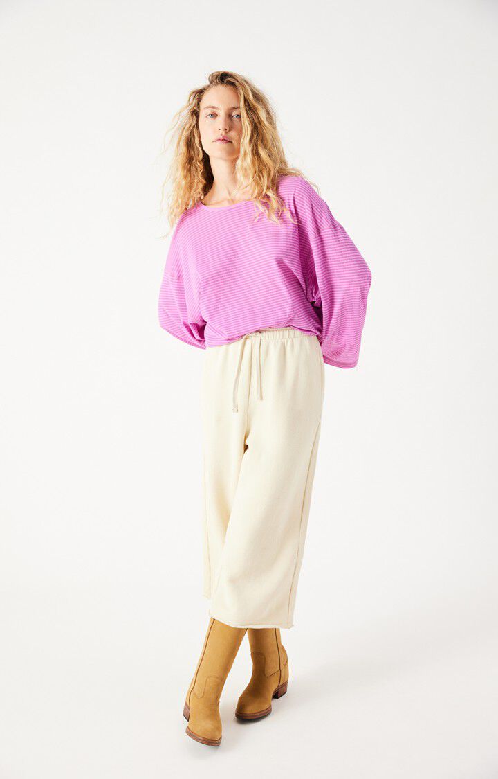 Women's joggers Nishtown - CUSTARD - Beige