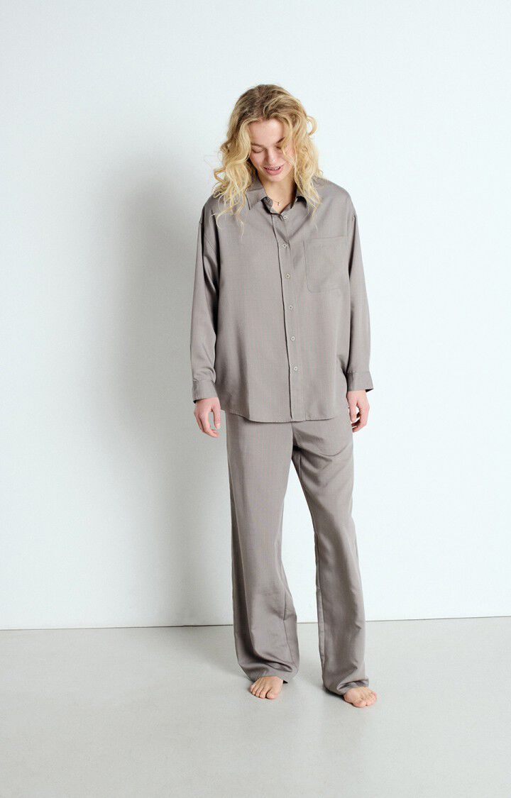 Women's trousers Okyrow, MOUSE STRIPES PINK CANDY, hi-res-model