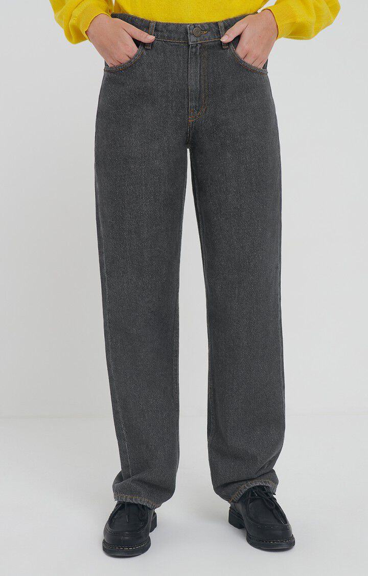 Women's jeans Blinewood, DARK BLACK, hi-res-model