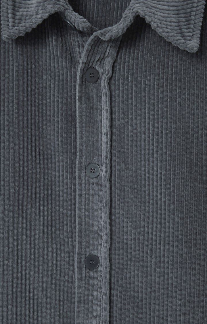 Men's shirt Padow - VINTAGE STEEL - Black - S