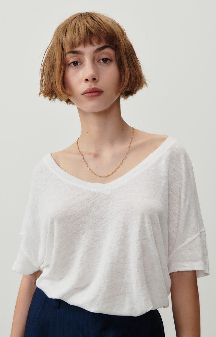 T-shirt femme Pobsbury, BLANC, hi-res-model