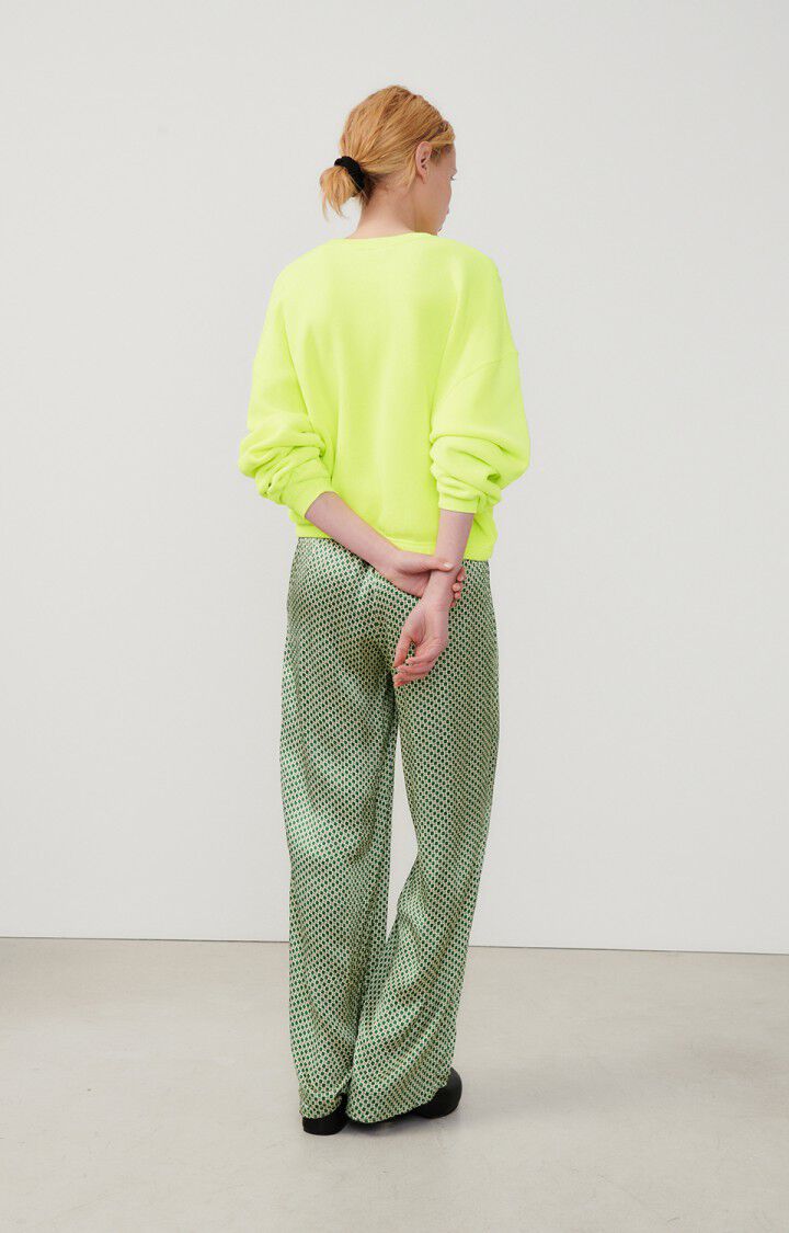 Damessweater Izubird, NEON GEEL, hi-res-model