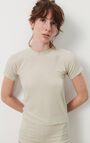 T-shirt femme Wepy, BRUME CHINE, hi-res-model