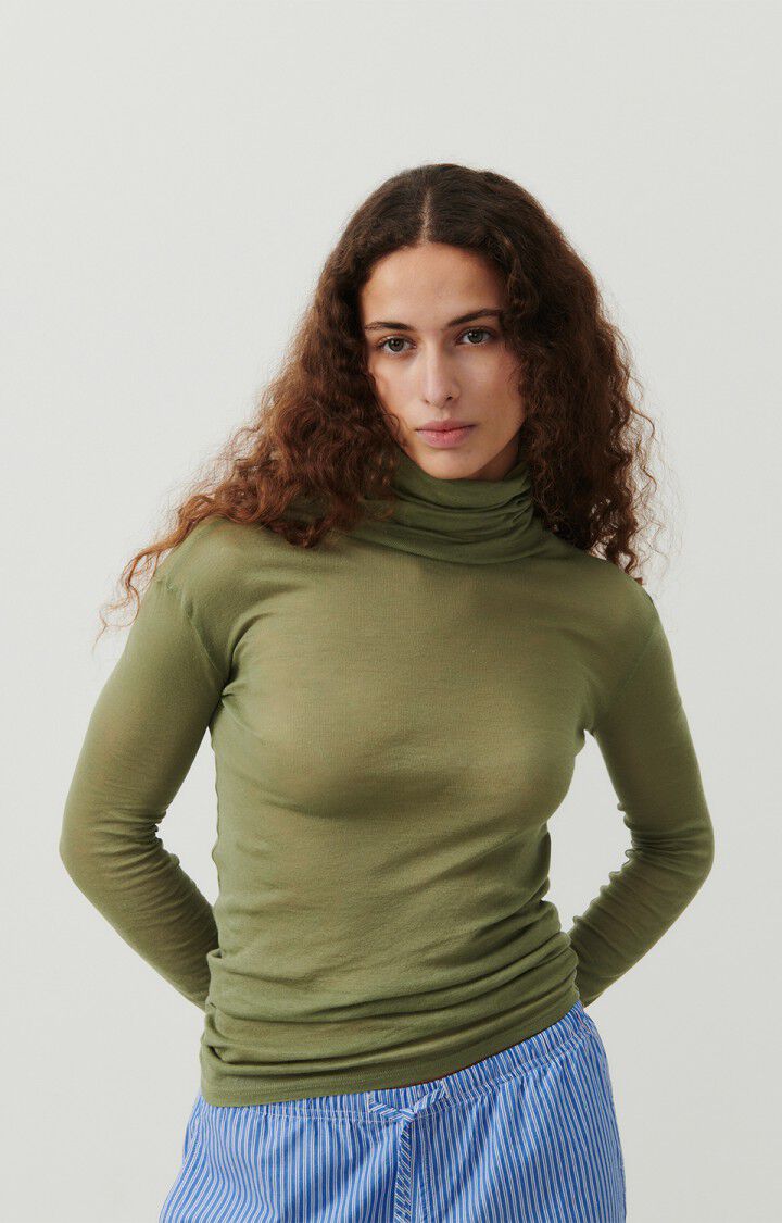 Women's t-shirt Massachusetts, VINTAGE SAGE, hi-res-model