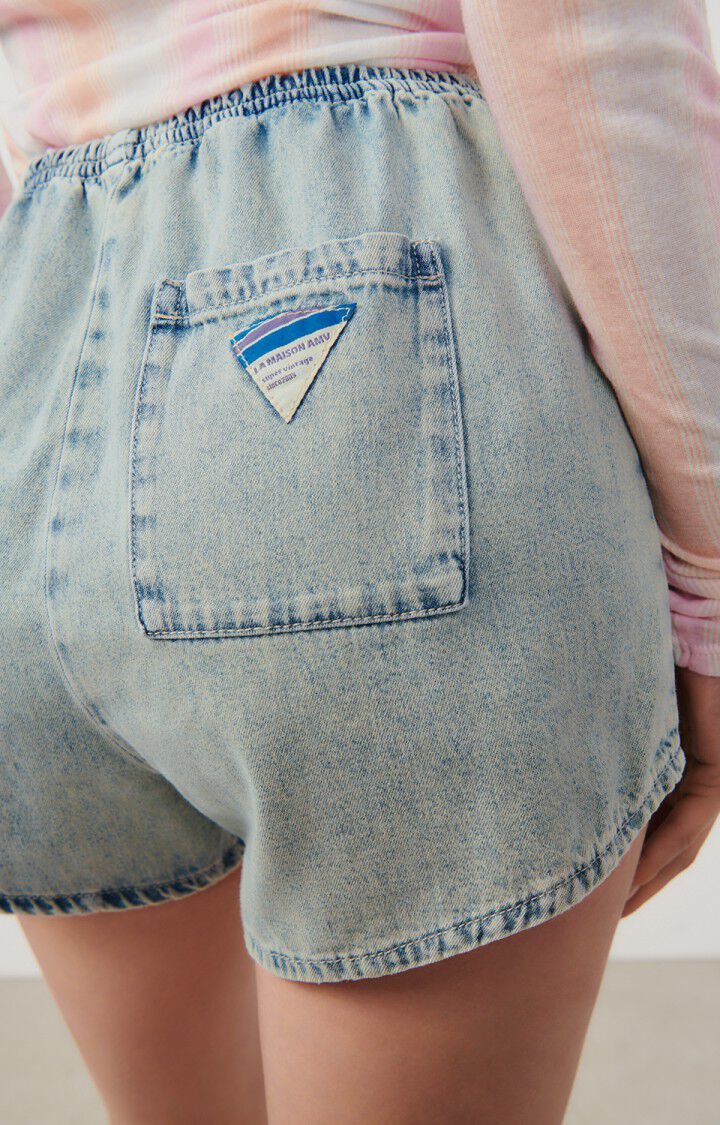 Women's shorts Besobay - STONE DIRTY - Blue - Beige - M