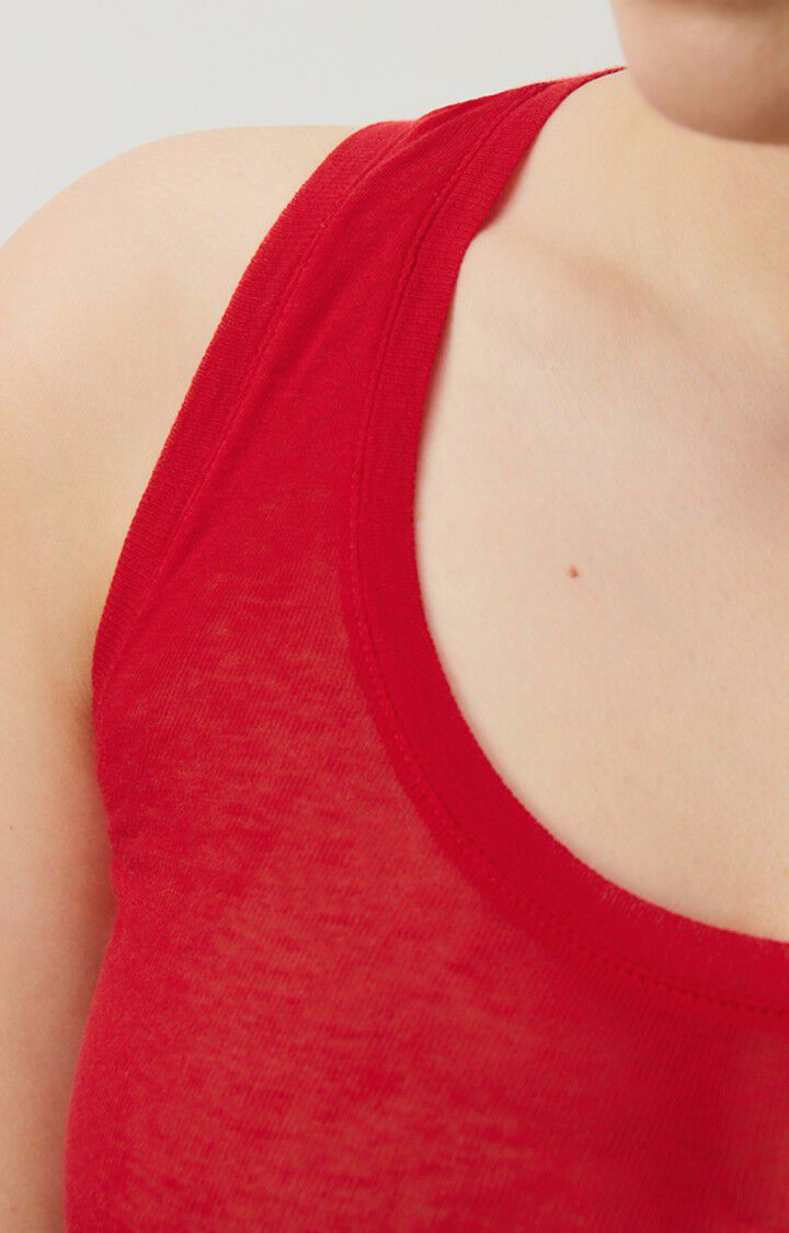 Women's tank top Massachusetts - VINTAGE CHILI PEPPER - Red - S