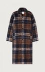 Men's coat Geomark, NAVY TARTAN, hi-res