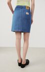 Women's skirt Faow, BLUE, hi-res-model