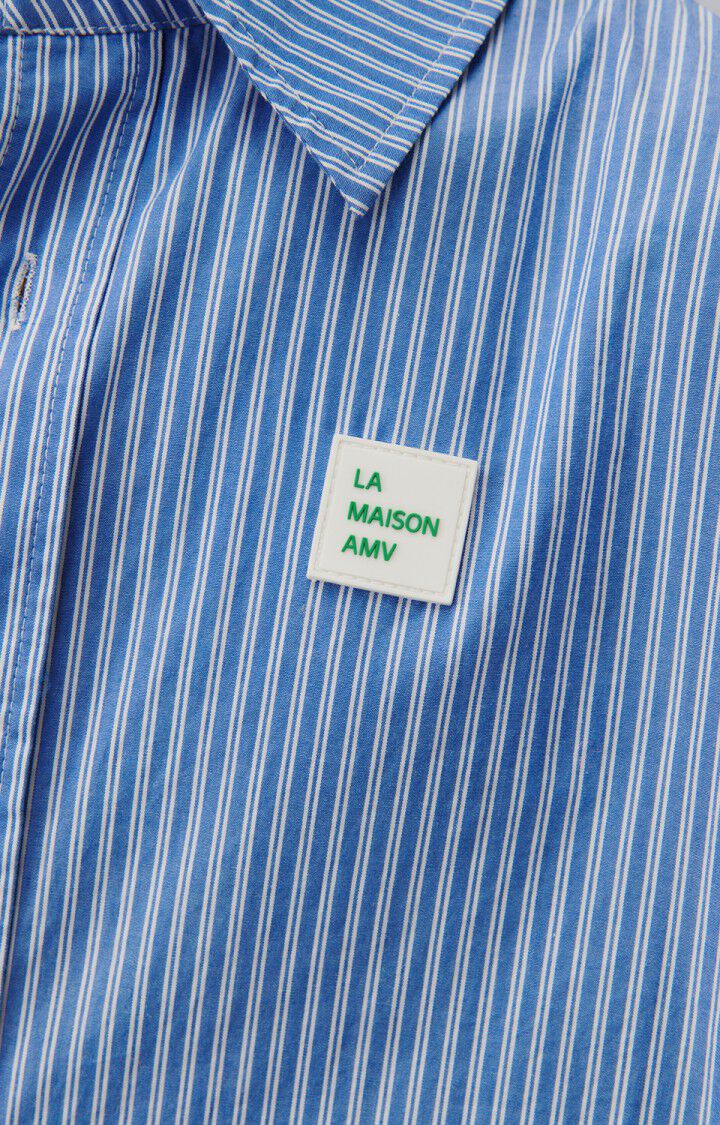 Men's shirt Zatybay, AQUA STRIPES, hi-res-model