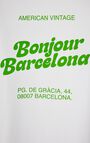 T-shirt misto Barcellona, BIANCO, hi-res