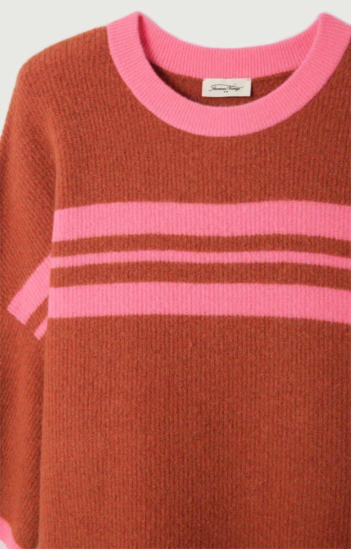 Women's jumper Damsville, TERRACOTTA MELANGE, hi-res