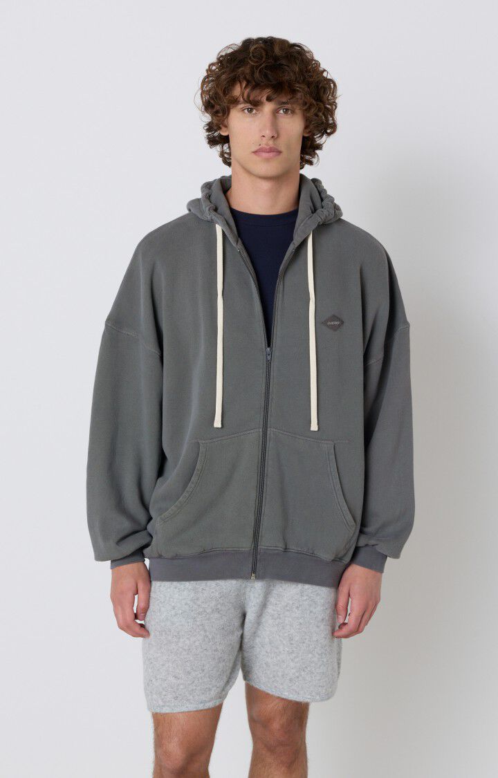 Herren-Sweatshirt Izubird - SCHIEFER VINTAGE 52 Lange Ärmel Grau