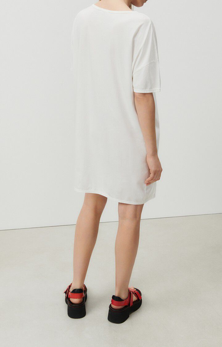 Women's dress Devon - VINTAGE OFF-WHITE - White - M-L