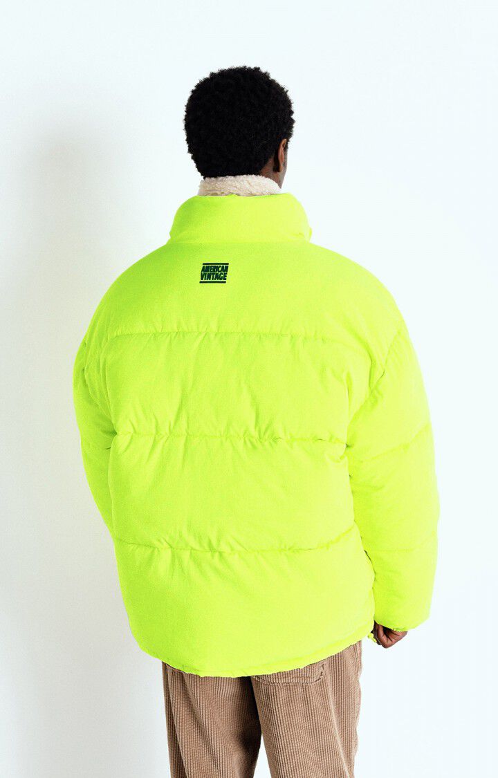 Men's padded jacket Zaxoo, NEON YELLOW, hi-res-model