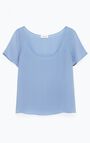 Top donna Likoom - CASCATA - Blu - S
