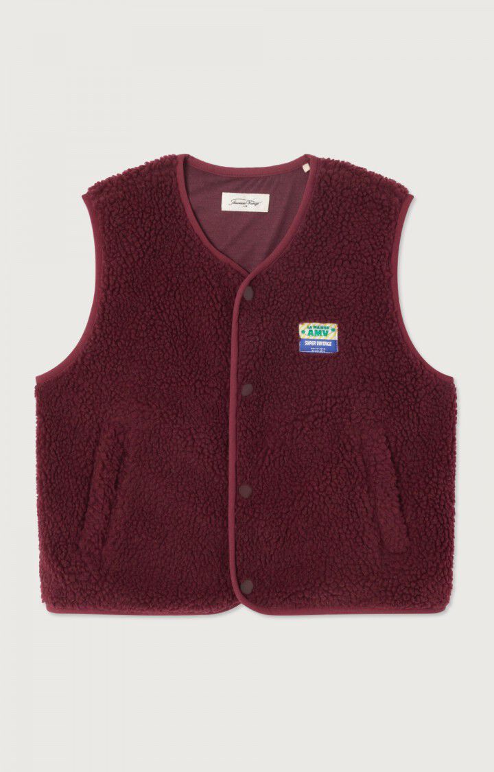Kids' jacket Hoktown - BURGUNDY MELANGE - Red