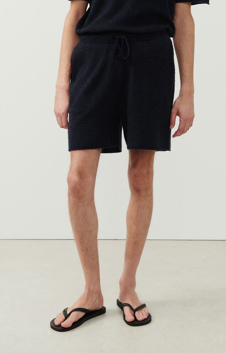 Men's shorts Docatown, NAVY MELANGE BLACK, hi-res-model