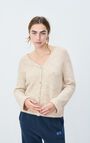 Women's cardigan East, MELANGE POWDER SNOW, hi-res-model