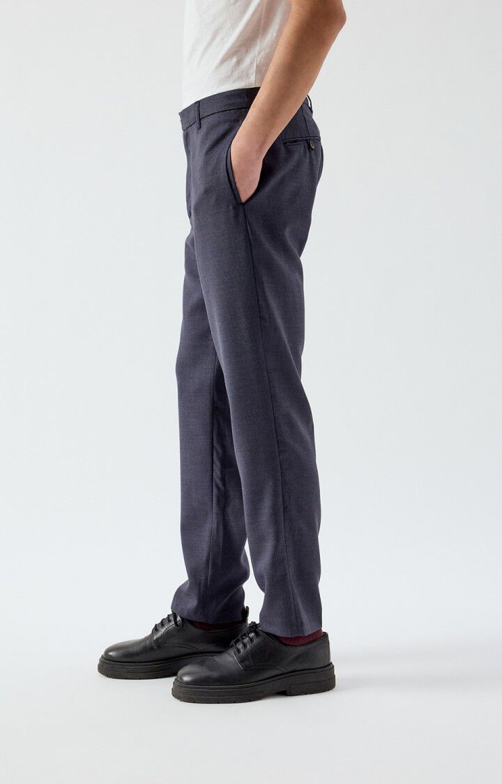 Men's trousers Tabinsville - MELANGE NAVY - Blue - 46