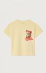 Kid's t-shirt Fizvalley - VINTAGE CUSTARD - Yellow - 3