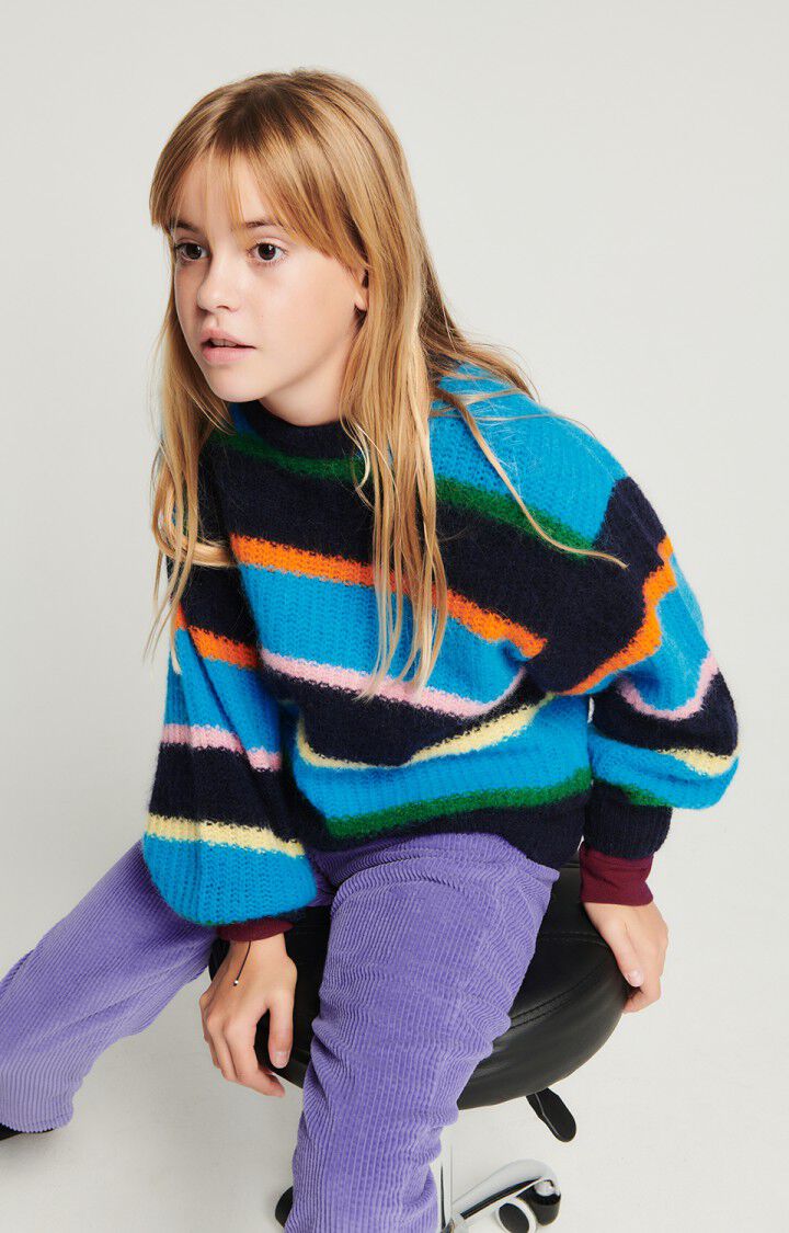 Kid's jumper East, BLUE STRIPES, hi-res-model
