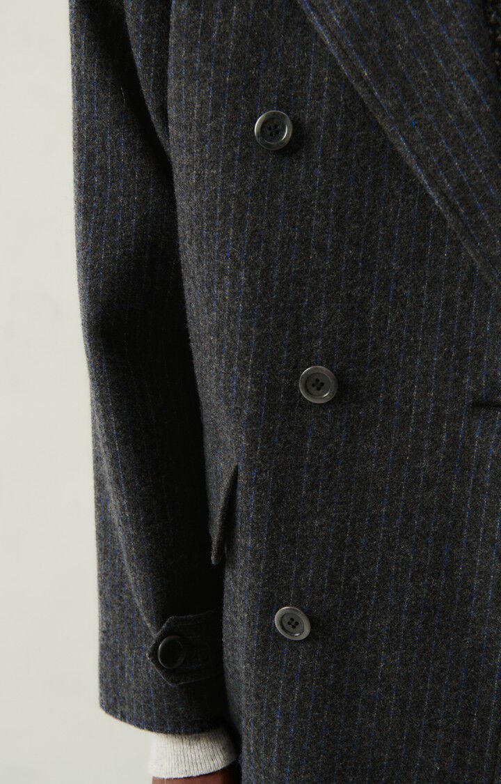 Men's coat Dopabay, GREY AND BLUE STRIPES, hi-res-model