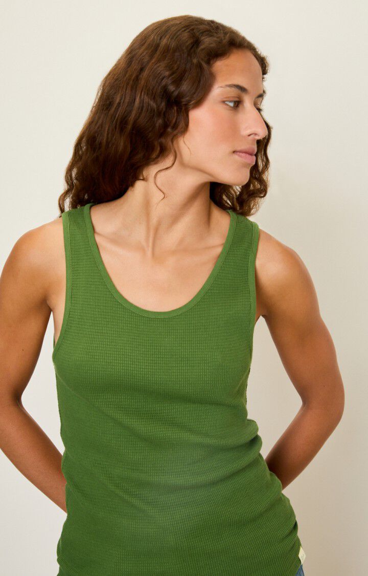 Camiseta de tirantes mujer Pumbo - PEREJIL VINTAGE - Verde - L