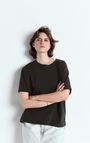 T-shirt femme Fizvalley - CARBONE VINTAGE - Noir - S
