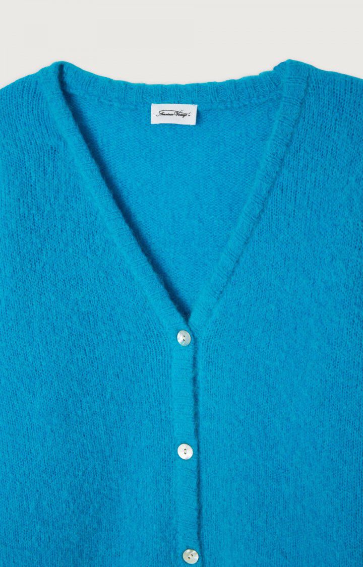 Women's cardigan East - PARADISE MELANGE 44 Long sleeve Blue - H23 ...