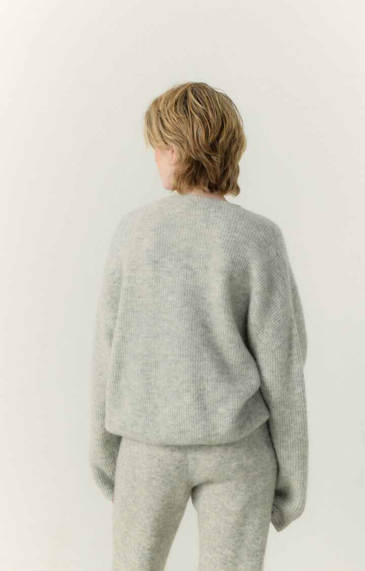 Women's jumper Vitow, MELANGE LIGHT GREY, hi-res-model