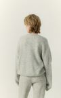 Women's jumper Vitow, MELANGE LIGHT GREY, hi-res-model
