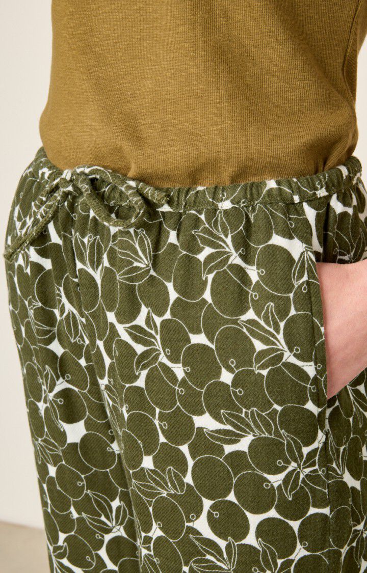 Women's trousers Yuzy - GABY KHAKI - Green - Blanc - S