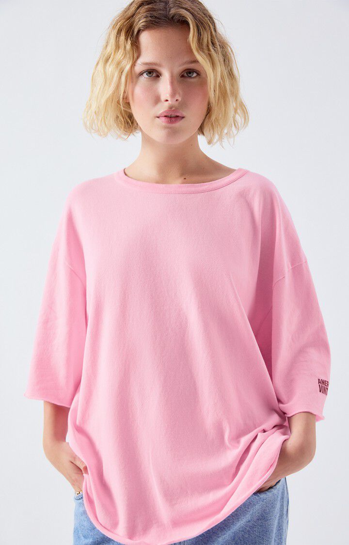 Women's T-shirt Ykobow - CANDY 27 Short sleeve Pink - H26