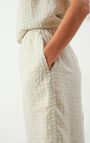 Women's skirt Pykoboo - OPAL VICHY - Green - Blanc - S