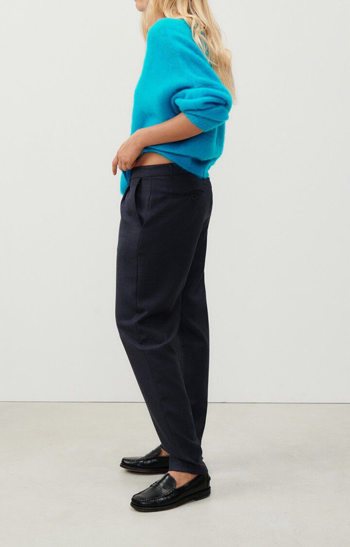 Women's jumper Yanbay - CURACAO MELANGE - Blue - XS-S